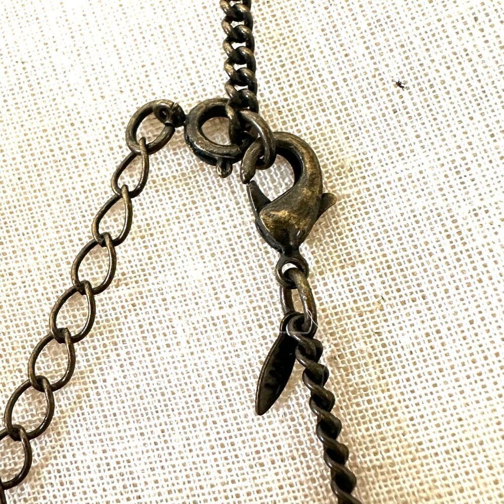 Avon Smokey Topaz Color Pendant Necklace - Picture 7 of 9